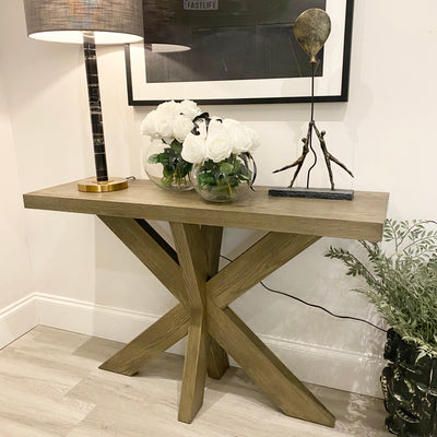 *Ex Display* Crossed Leg Console Table