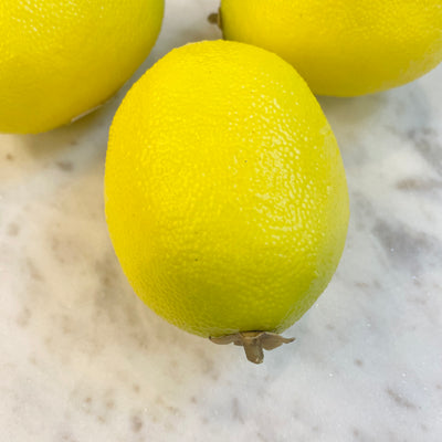 Faux Lemon Deco