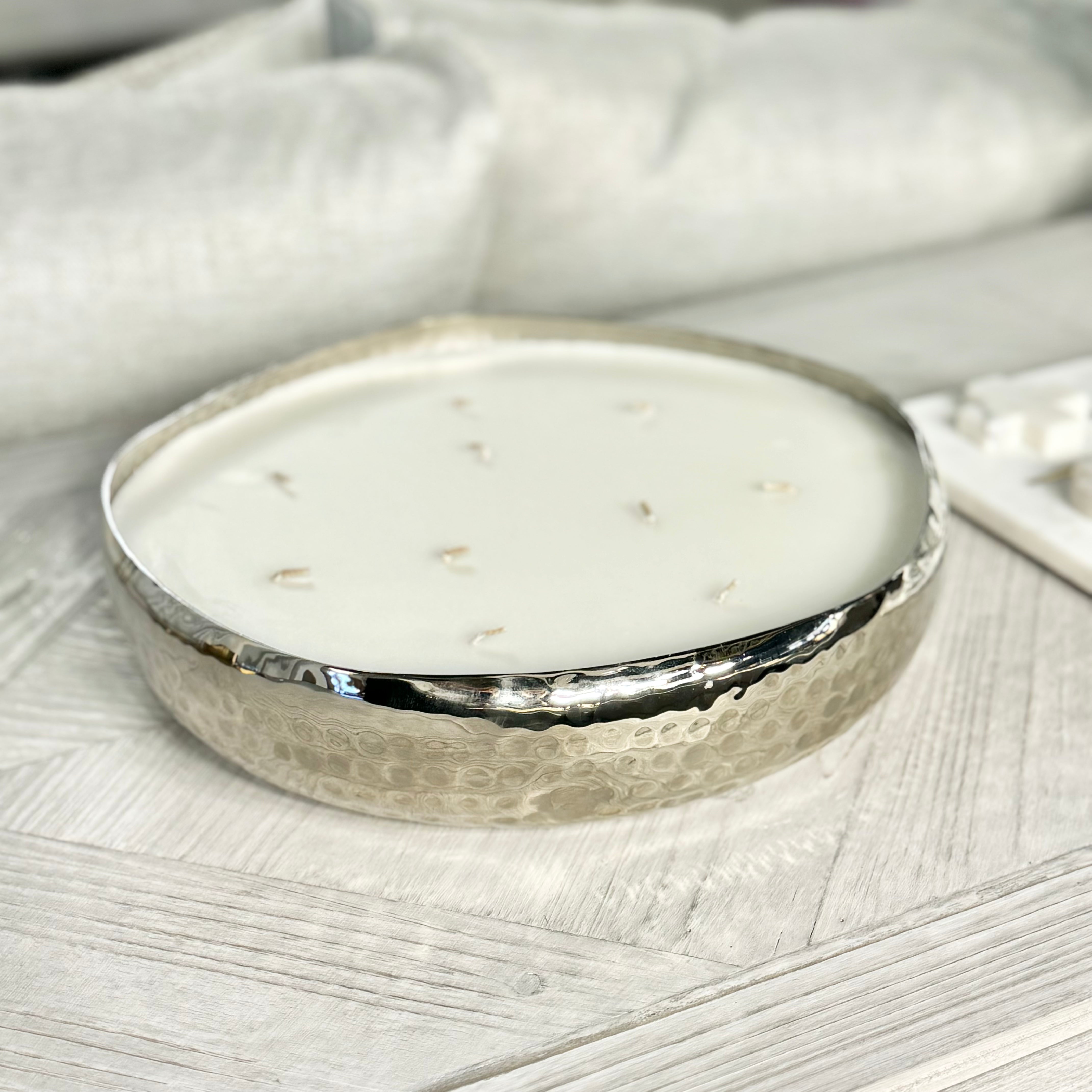 10 Wick Scented Candle Silver Tides Home And Garden