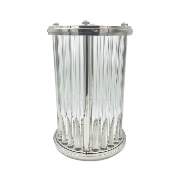 Art deco deals hurricane lamp