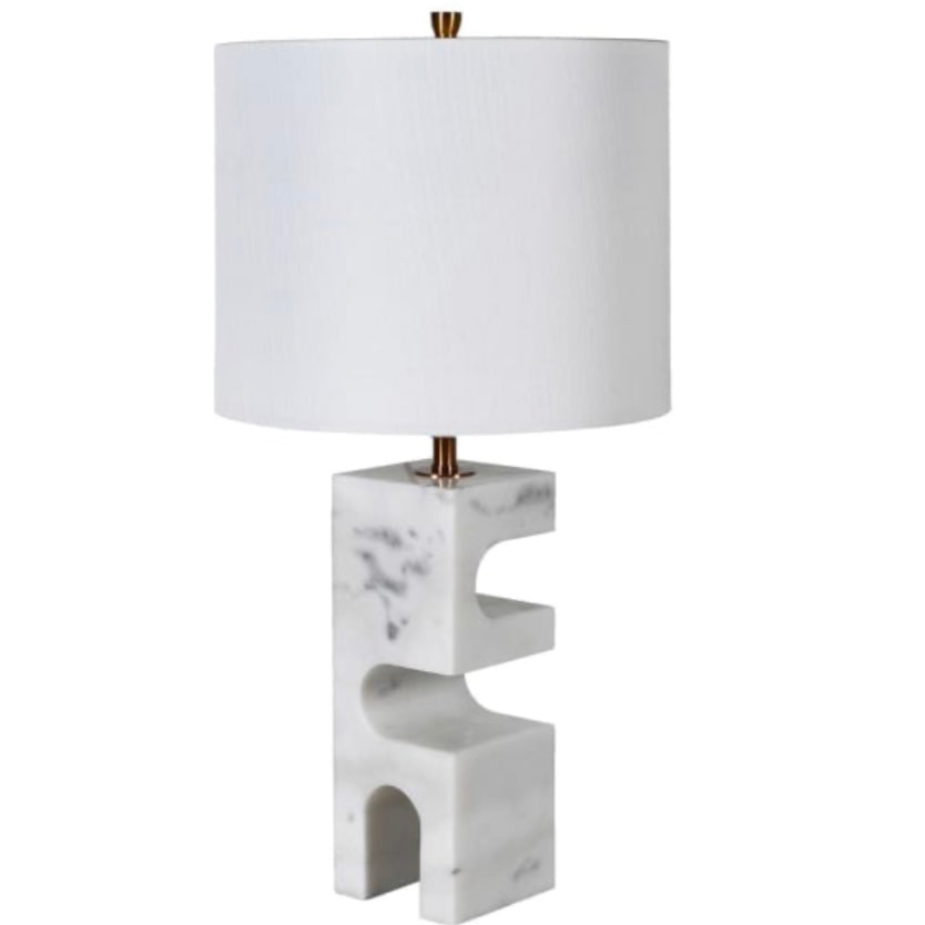 Marble Cut Out Table Lamp