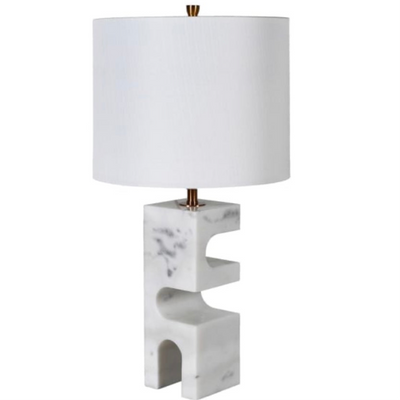 Marble Cut Out Table Lamp