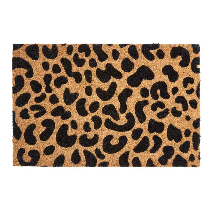 Leopard Print Doormat