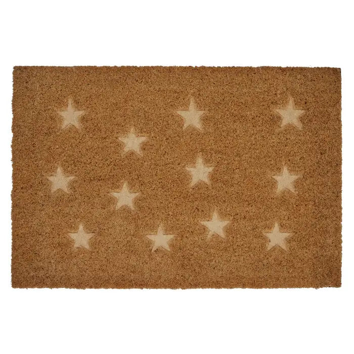 Star Embossed Doormat