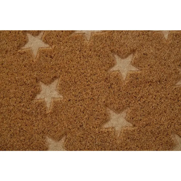 Star Embossed Doormat