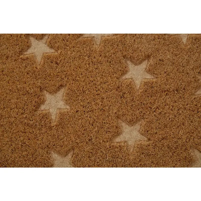 Star Embossed Doormat