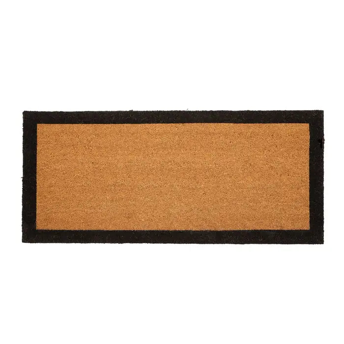 Black Border Extra Large Doormat