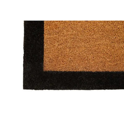 Black Border Extra Large Doormat