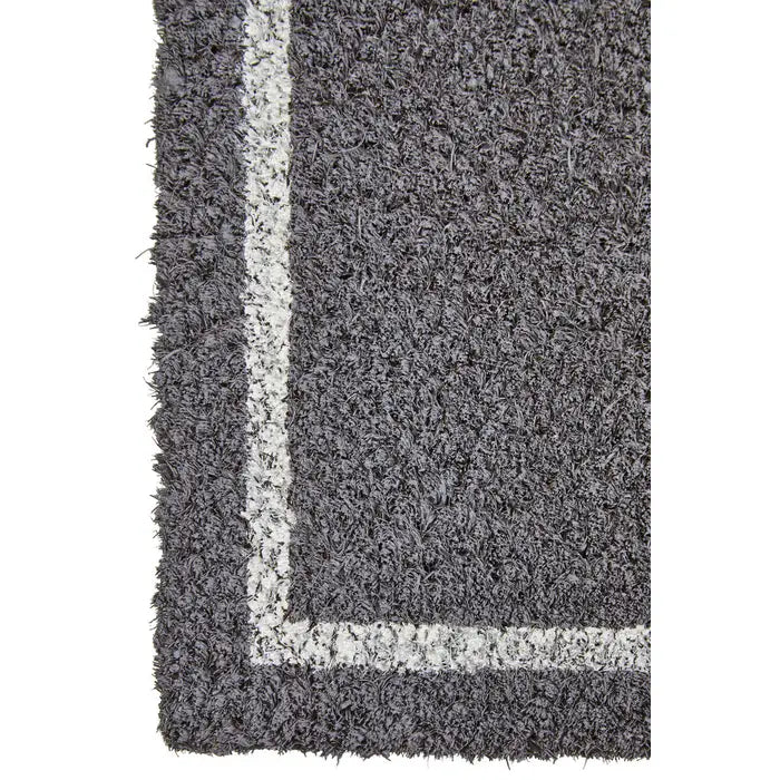 Grey Hello Extra Large Doormat