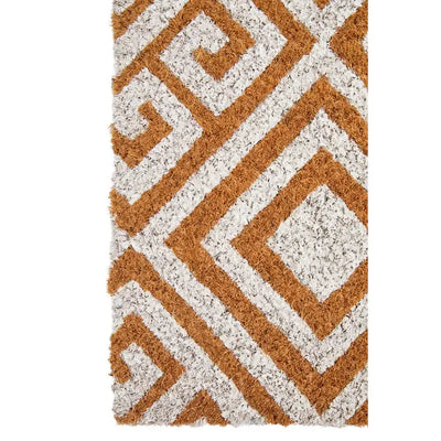 Geo Rust Doormat