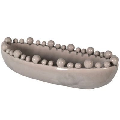 Oval Bobble Cream Bowl