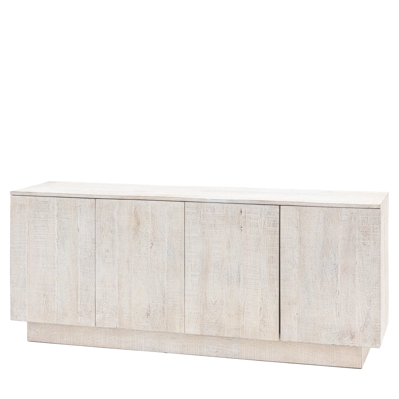 Rustic Whitewash Sideboard