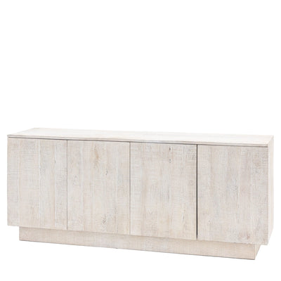 Rustic Whitewash Sideboard