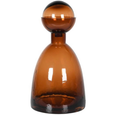 Bronze Glass Bottle Decoration