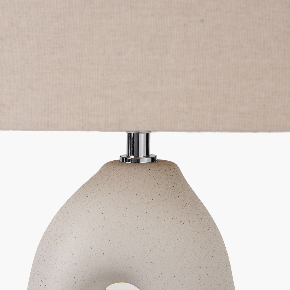 Organic Ceramic Table Lamp