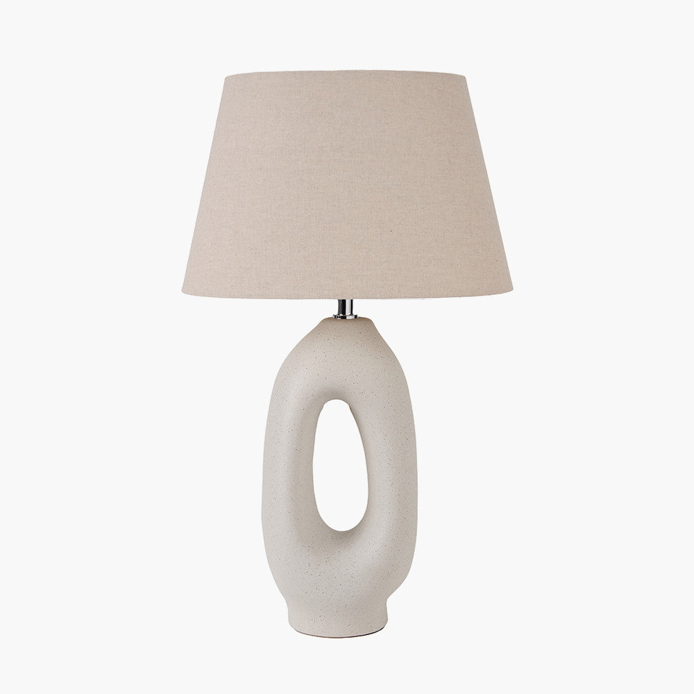 Organic Ceramic Table Lamp