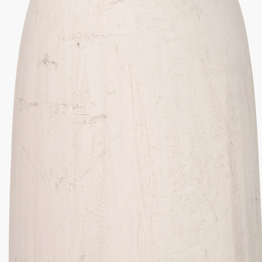 Vintage White Ceramic Floor Lamp