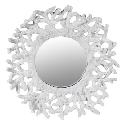 Clearance Faux Coral Mini Mirror