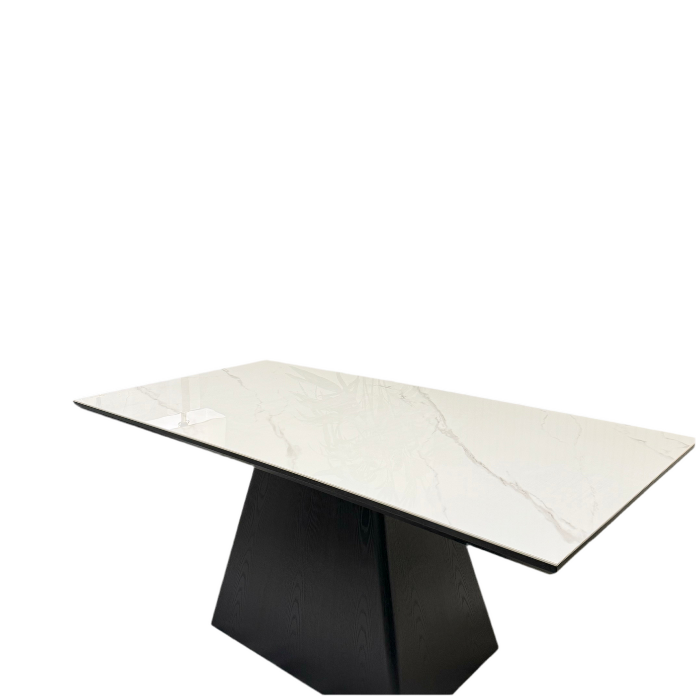 Ex Display Tides Exclusive Siso Black/White Rectangular Dining Table
