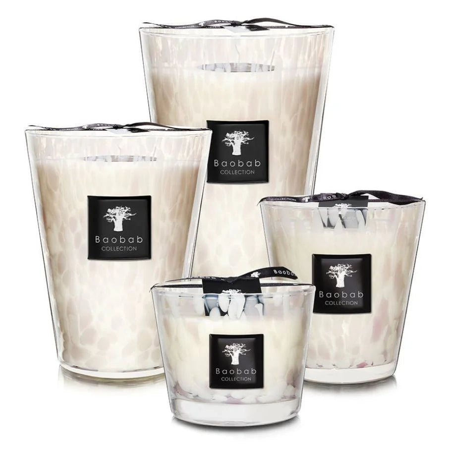 Baobab Black Pearls Scented Candle 35cm