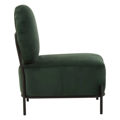 Maya Green Velvet Chair