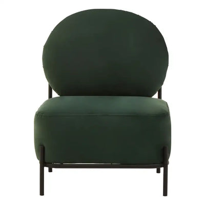 Maya Green Velvet Chair