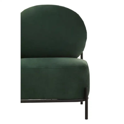 Maya Green Velvet Chair