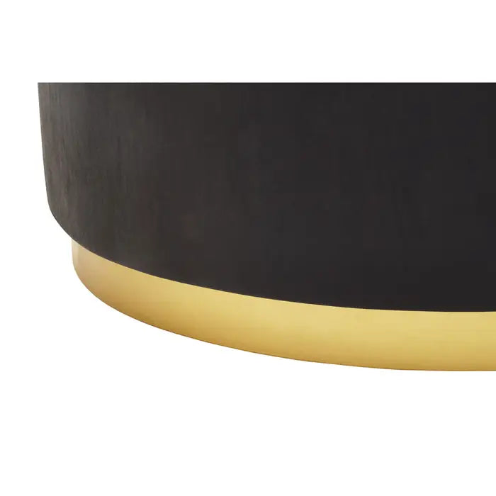 Faro Black And Gold Concrete Look Coffee Table