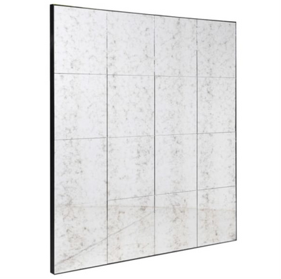 Antique 120 x 120cm Wall Mirror