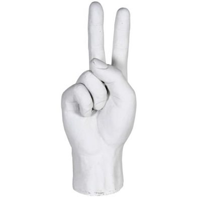 Resin Peace Hand
