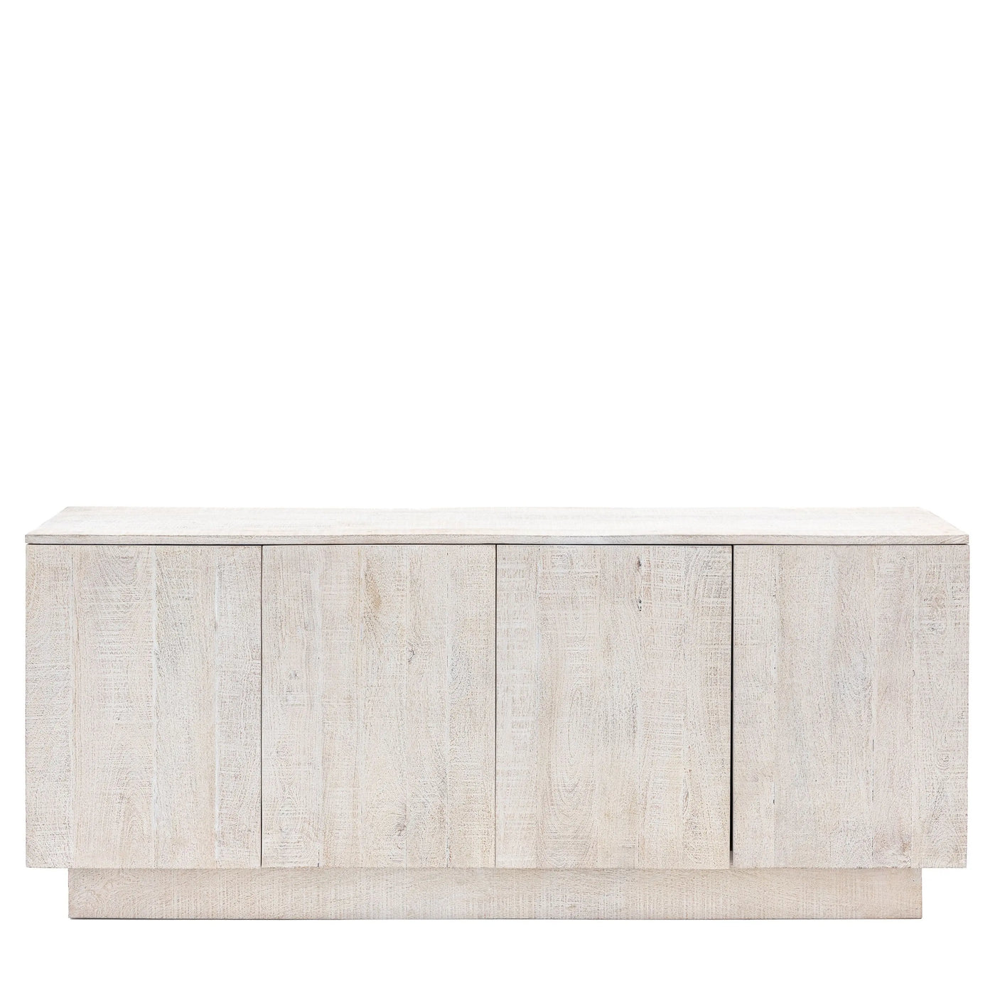 Rustic Whitewash Sideboard