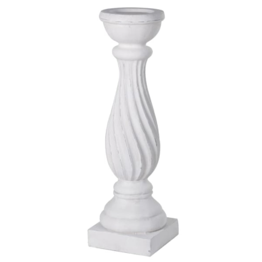 Clearance Extra Large Stone Effect Candlestick