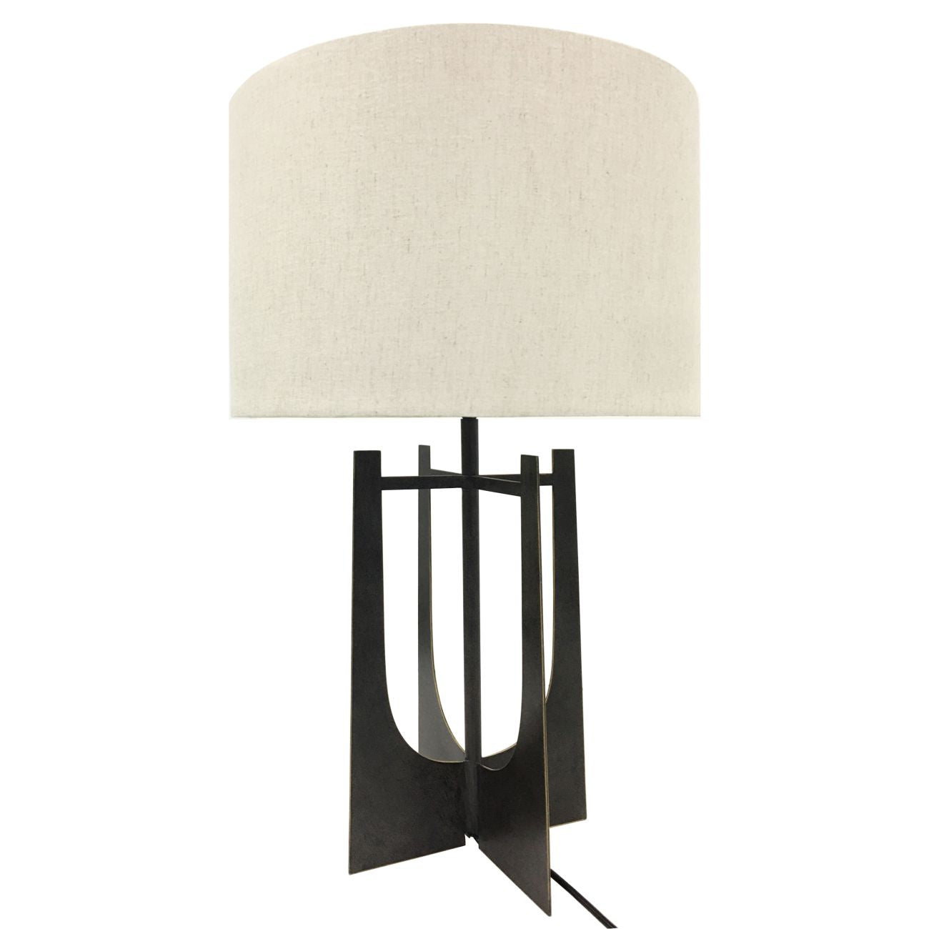 Libra Co. Glenthorpe Hammered Iron Table Lamp