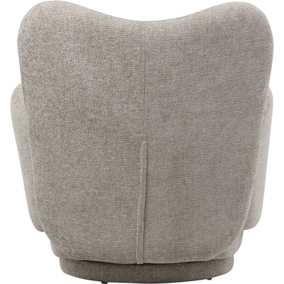 Libra Co. Casa Upholstered Swivel Chair Cream