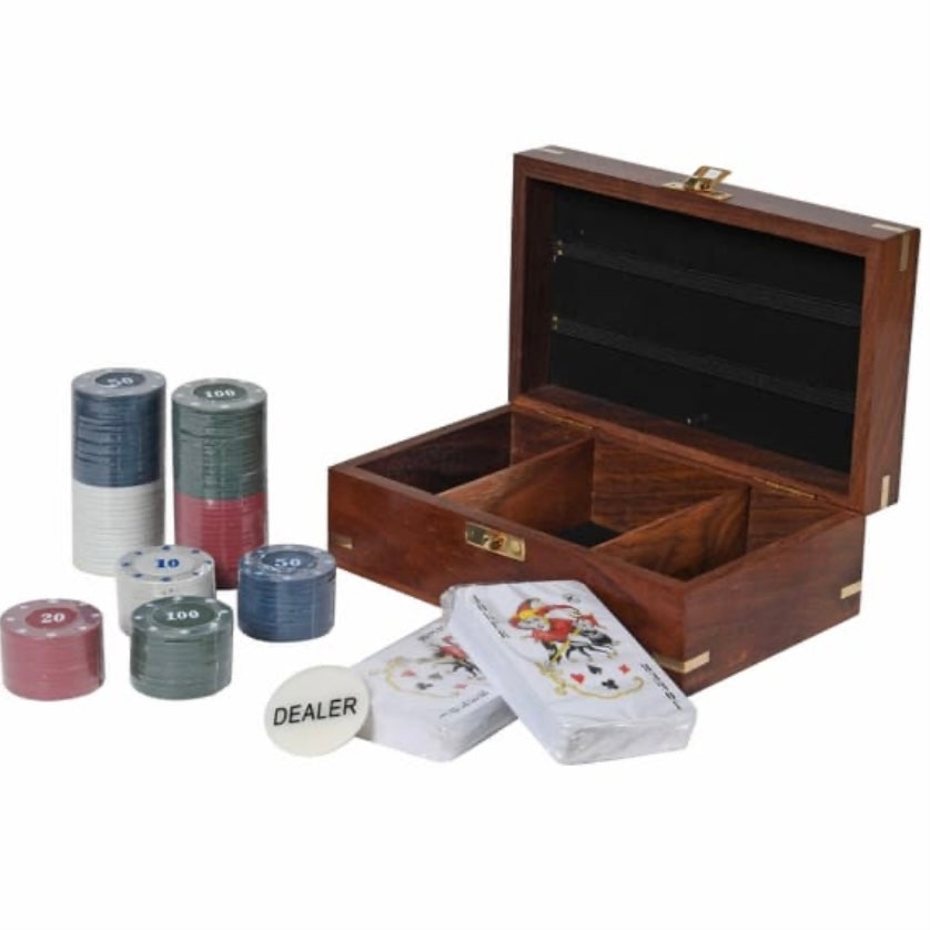 Poker Set Game Decoration