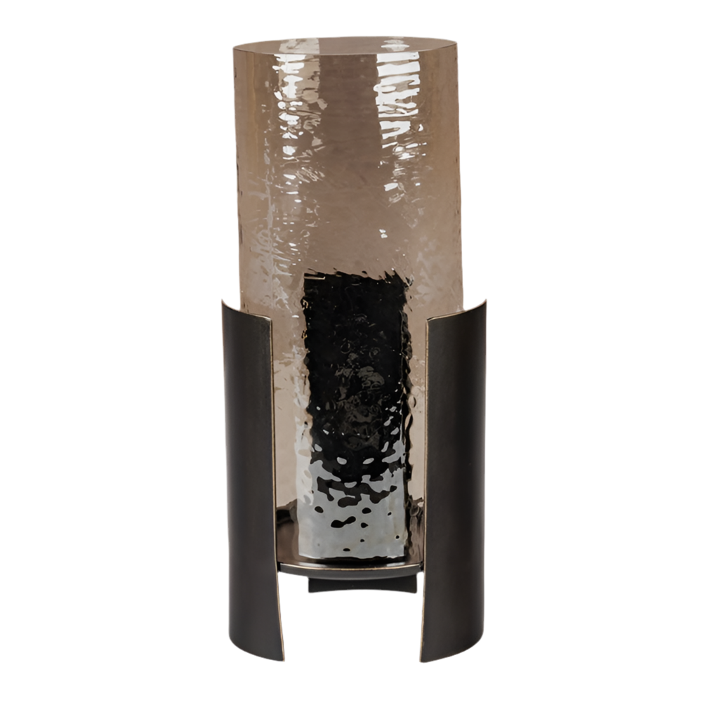Belvedere Black Ribbed Hurricane L