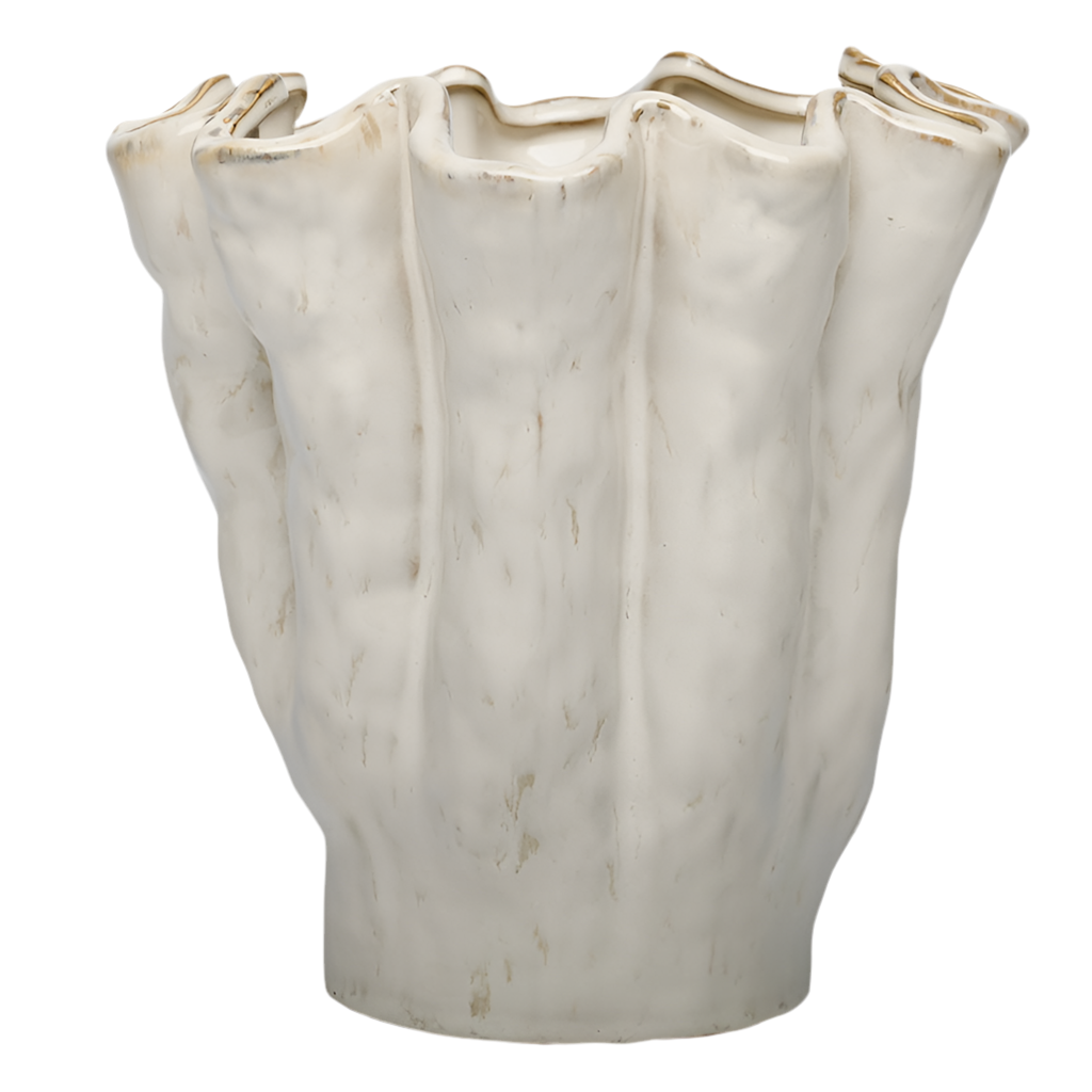 Coralie Glazed Vase Medium