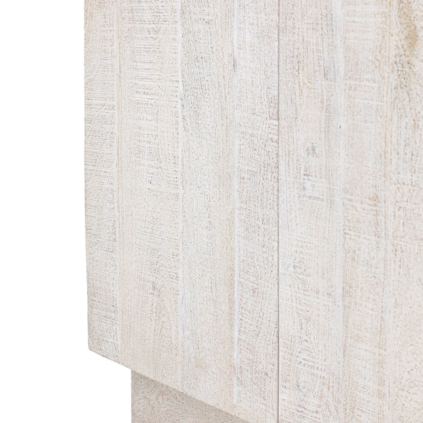 Rustic Whitewash Sideboard