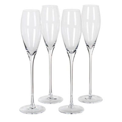 Clearance Set Of 4 Champagne Glasses