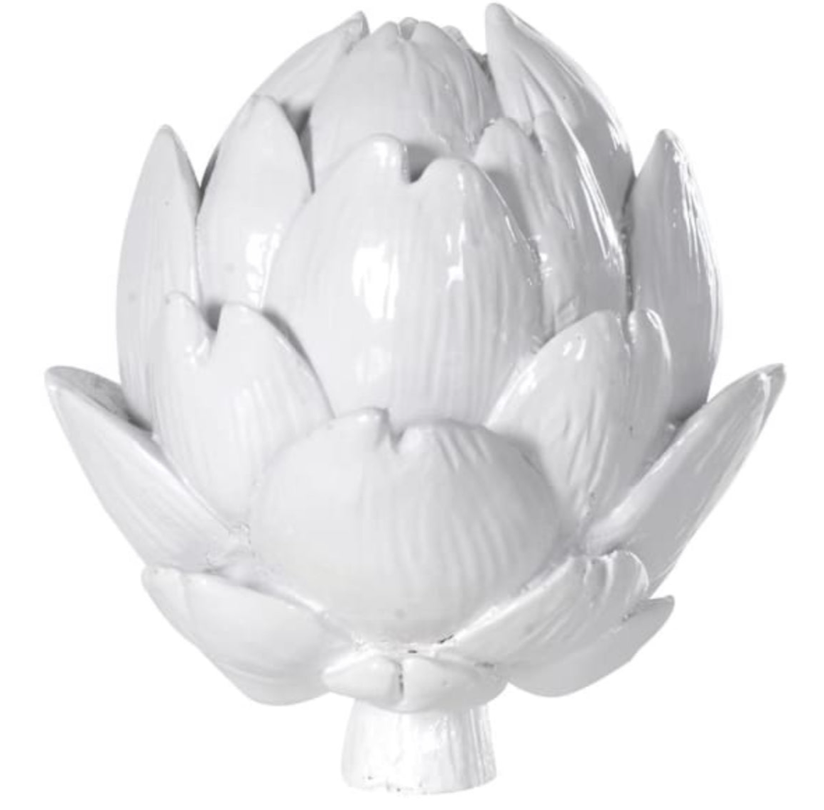White Artichoke Decoration