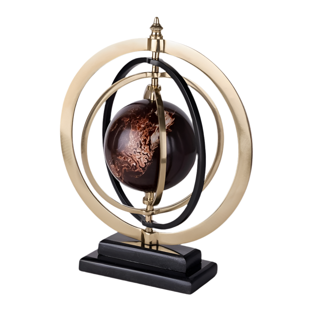 Kingsley Armillary with Marble Globe