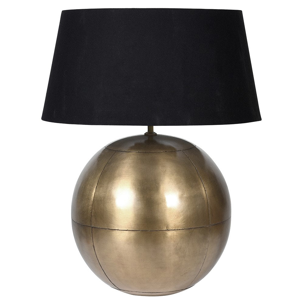 Gold Iron Ball Table Lamp