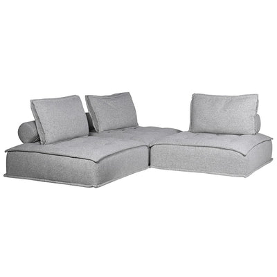 Low Grey Lounger