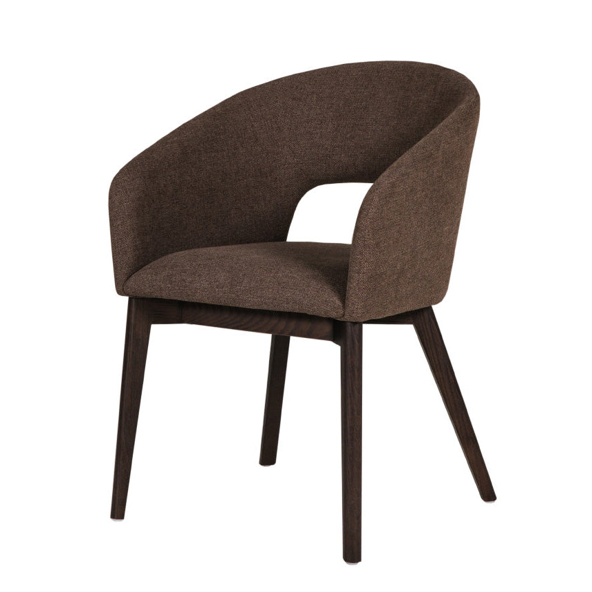 Arnia Dining Chair-Brown