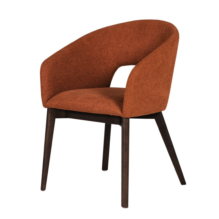 Arnia Dining Chair-Rust