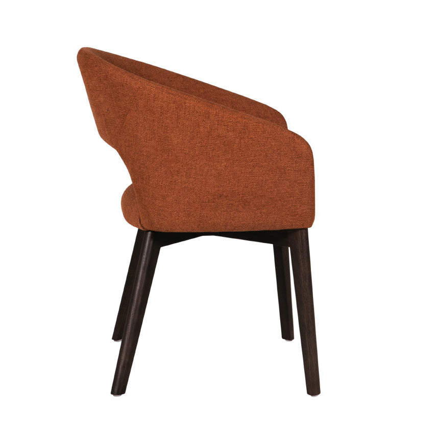 Arnia Dining Chair-Rust