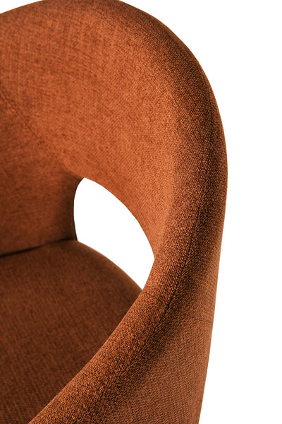 Arnia Dining Chair-Rust