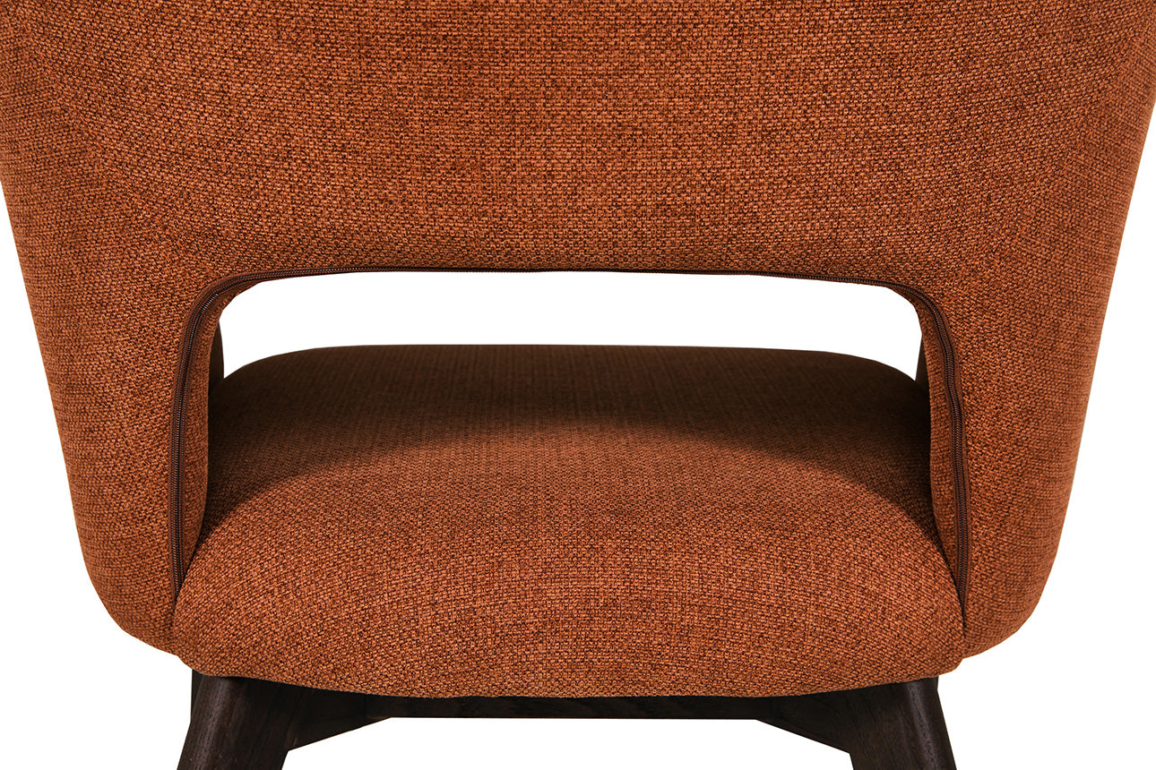 Arnia Dining Chair-Rust