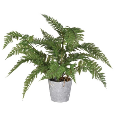 Faux Fern Plant In Pot