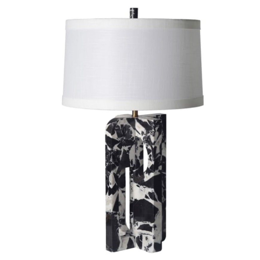 Monochrome Marble Table Lamp